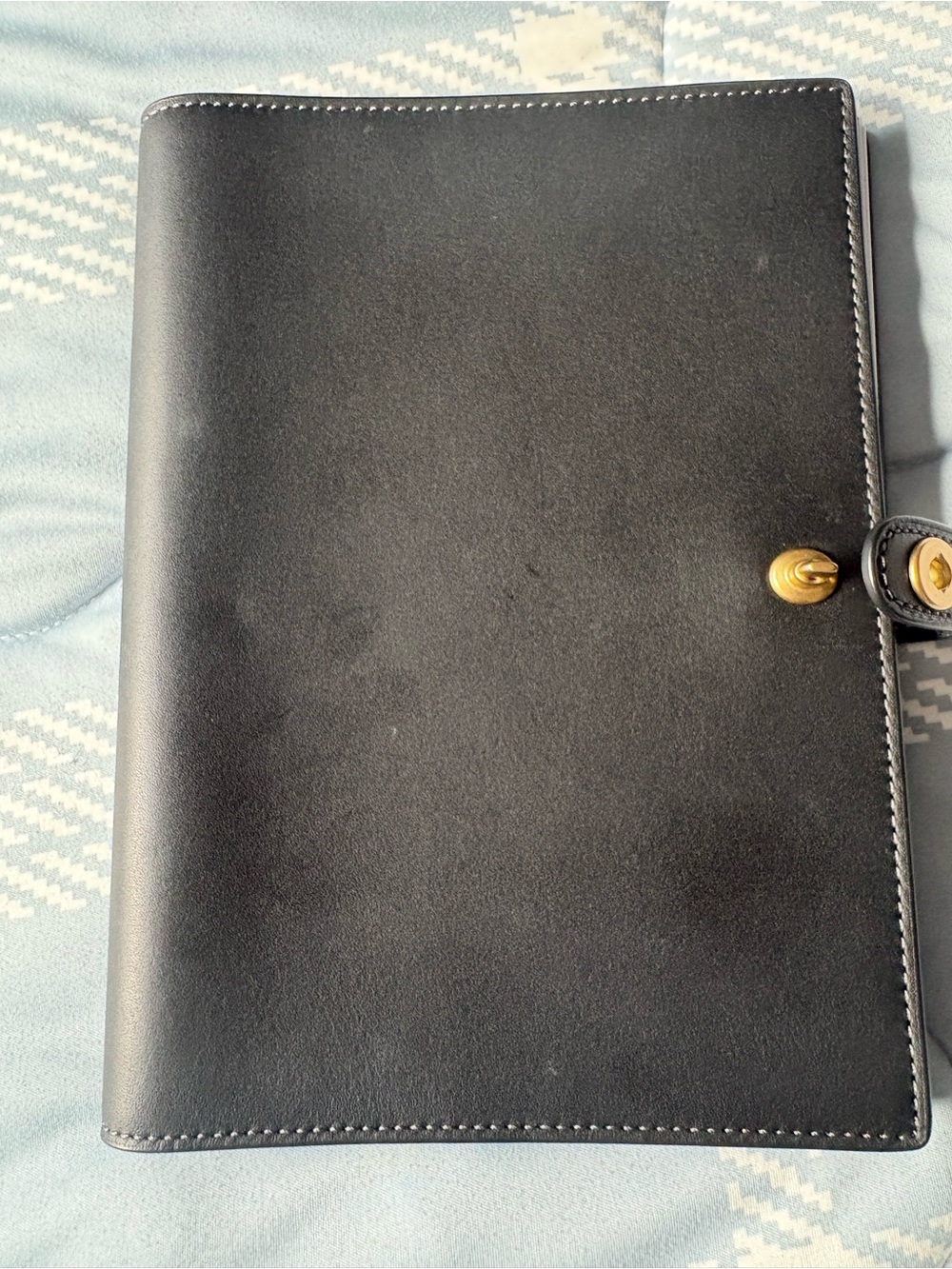 Coach leather notebook - Picture 1 of 6